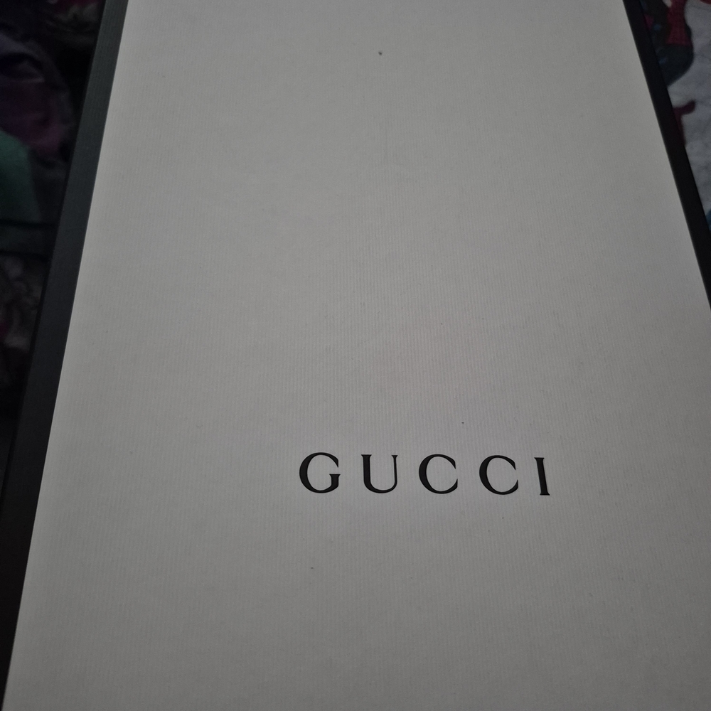 Gucci AUTHENTIC Yellow and Blue Running Shoes, Brand NEW